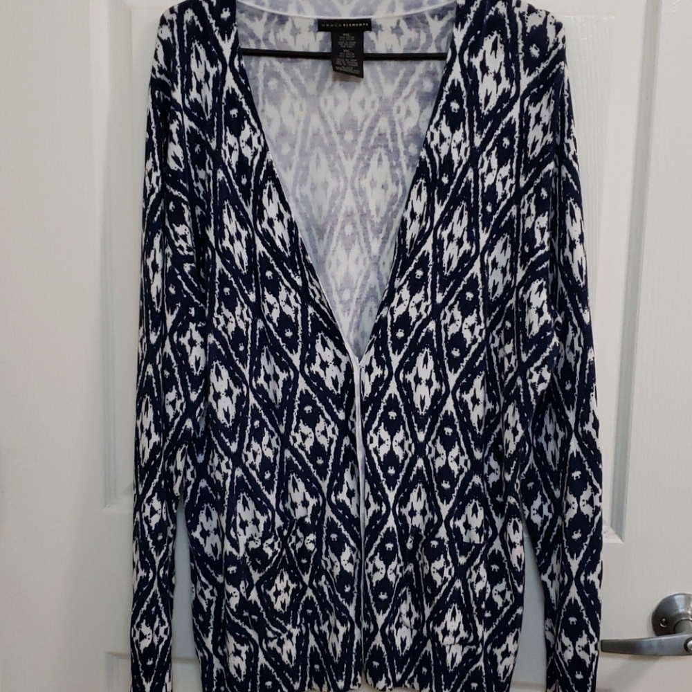 Button up sweater